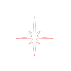 Pink Metallic Sparkle Outlined