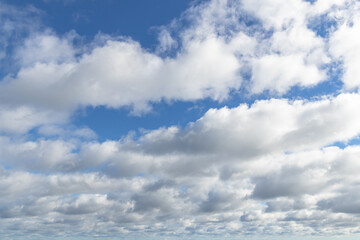 white clouds blue sky replacement 12