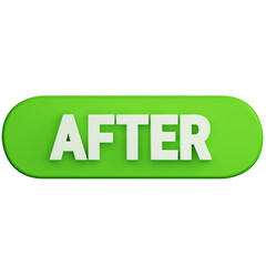 3d rendering of after green button