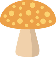 Mushroom Vegetable Clipart