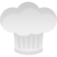 Chef hat icon cook cap vector kitchen cooker logo