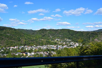 Blick über Bad Ems, südliche Hügel