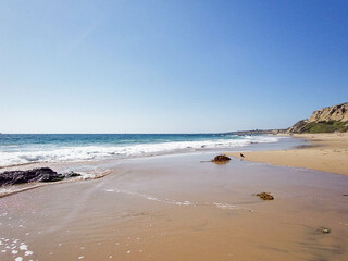 the wonderful crystal cove beach in california