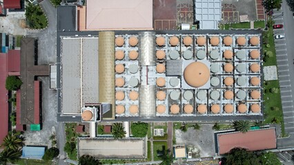 Ipoh, Malaysia - September 24, 2022: The Landmark Buildings and Tourist Attractions of Ipoh