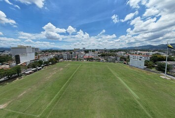 Ipoh, Malaysia - September 24, 2022: The Landmark Buildings and Tourist Attractions of Ipoh