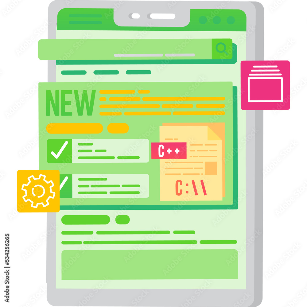 Poster new task adding icon vector project file plus