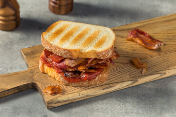 Homemade British Bacon Sandwich