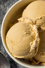 Homemade Pumpkin Spice Ice Cream