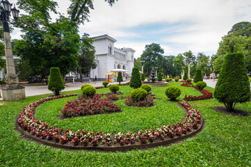 View of the street in Kislovodsk