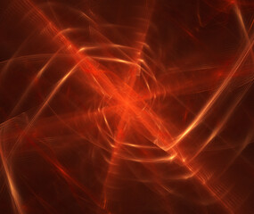 fractal on black