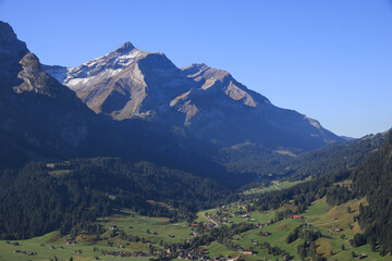 Mount Oldehore and Coll Du Pillon mountain pass.