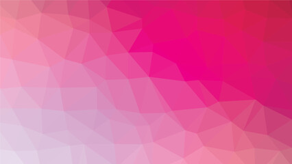 Fototapeta premium Multicolor polygon pattern. Low poly design. Vector illustration 