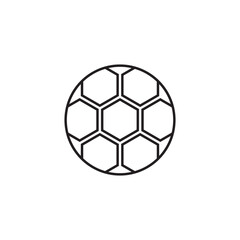 Fototapeta premium Ball Icon Vector Illustration Flat Design Trendy