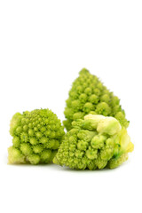 Fresh Green Broccoflower - Romanesco broccoli, cauliflower