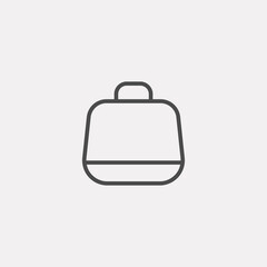 Briefcase vector icon sign symbol