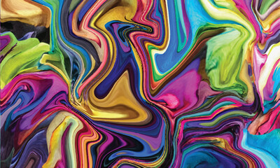 Abstract liquid marble texture background illustration