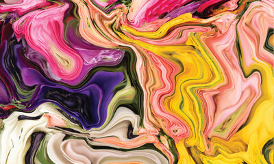 Abstract liquid marble texture background illustration