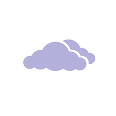 Cloud icons illustration, weather icons, forecats. Perfect for icons, illustration, design elements.
