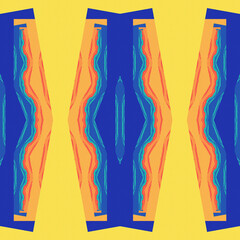 blue and yellow paint