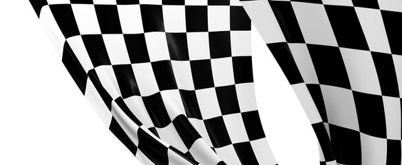 Obraz premium finish flag finishflag background muster