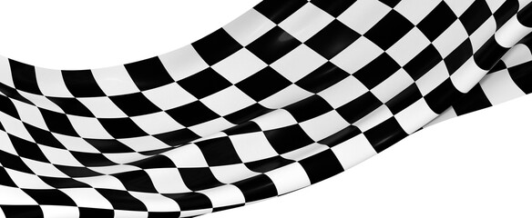 Obraz premium checkered flag, end race background
