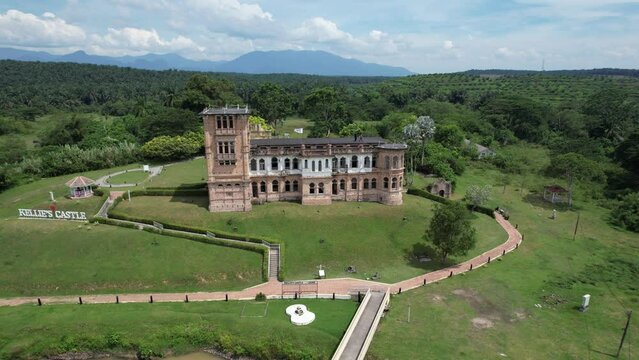 Ipoh, Malaysia - September 24, 2022: The Ruins of Kellie&rsquo;s Castle