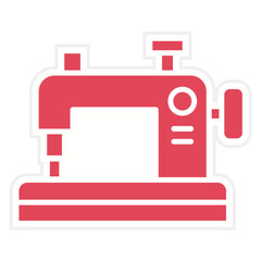 Sewing Machine Icon Style