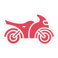 Motorbike Icon Style