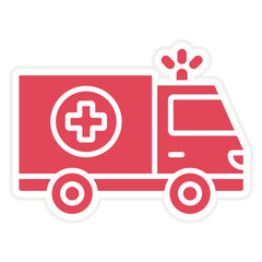 Ambulance Icon Style