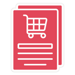 Cart Registration Icon Style