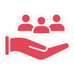 Customer Family Icon Style