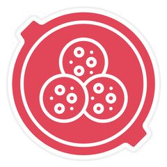 Falafel Icon Style
