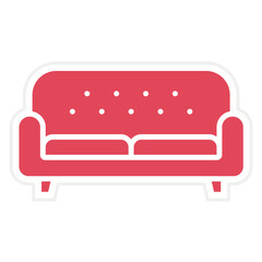 Sofa Icon Style