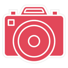 Dslr Camera Icon Style