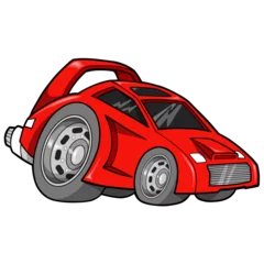 Foto auf Acrylglas Awesome Cool Car PNG files with transparent background © Blue Foliage