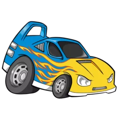Fototapeten Car PNG files with transparent background © Blue Foliage