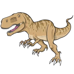 Foto op Plexiglas Cartoons Tyrannosaurus rex PNG transparent background