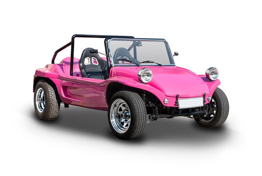Dune buggy sport car side view isolated on white background, 16 September 2018, Thessaloniki, Greece