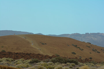 landscape in the desert - El Teide, Tenerife