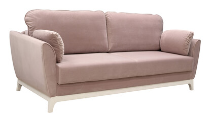 Sofa isolated on white background. Including clipping path
