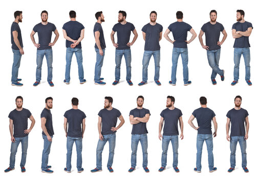 Man Full Body Profile Images – Browse 9,973 Stock Photos, Vectors, and  Video