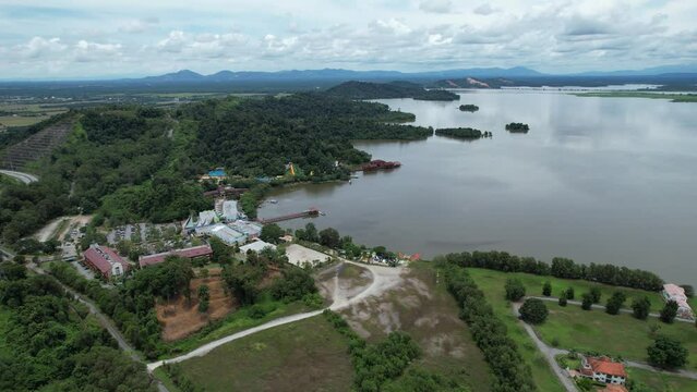 Taiping, Malaysia - September 24, 2022: The Bukit Merah Laketown Resort