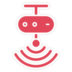 Motion Sensor Icon Style