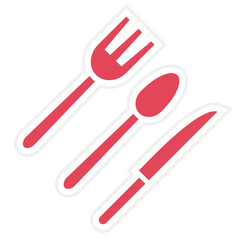 Cutlery Icon Style