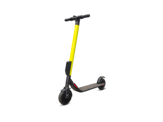 Urban electric scooter, lime kick city rider bike transport for business. Street motorcycle. Motorbike, Ecological transportation and advertisement concept.