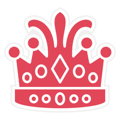 Queen Crown Icon Style
