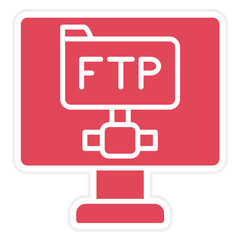 Ftp Protocol Icon Style