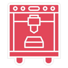 3D Printing Icon Style