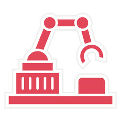 Assembly Machine Icon Style