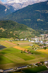 Survole de la Suisse et des Alpes en petit avion